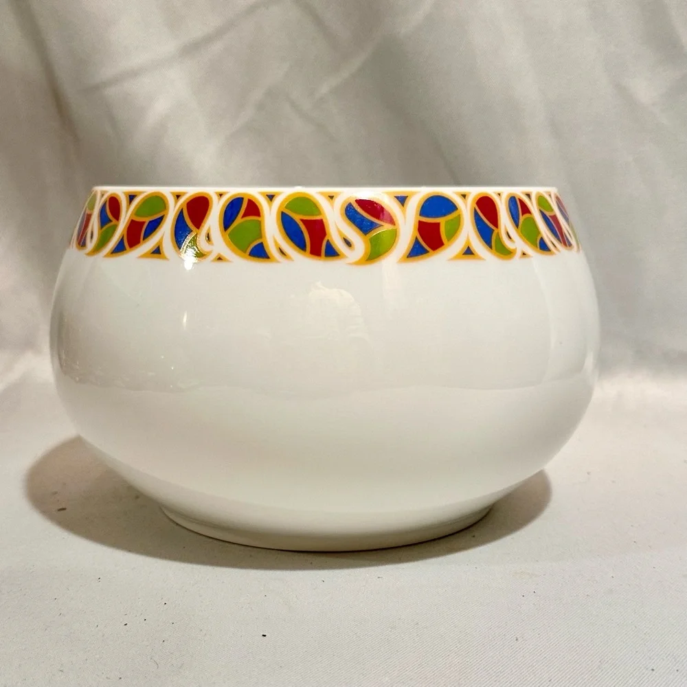 Mikasa Pivotal White Ceramic Serving Bowl Ben Seibel